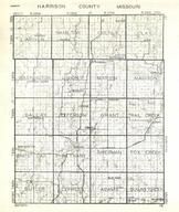 Harrison County, Lincoln, Hamilton, Colfax, Clay, Union, Marion, Madison, Dallas, Trail Creek, Missouri State Atlas 1940c